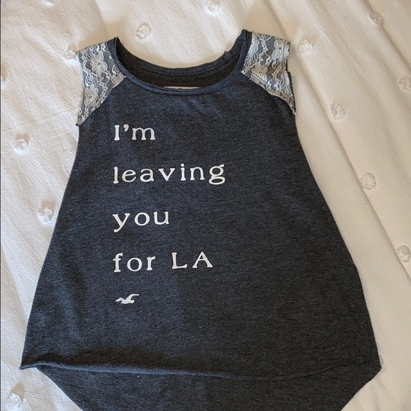 Hollister Tank I’m leaving you for LA - Picture 2 of 5